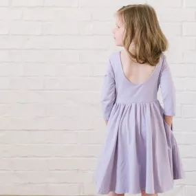 Emile Dress in Lavender 